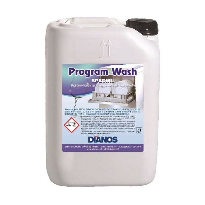 DETERGENTE DIANOS PROGRAM WASH SPECIAL 2A-S SRL